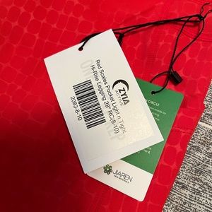 ZYIA Red Scales Pocket Light N Tight Hi Rise 28”. Size 8/10